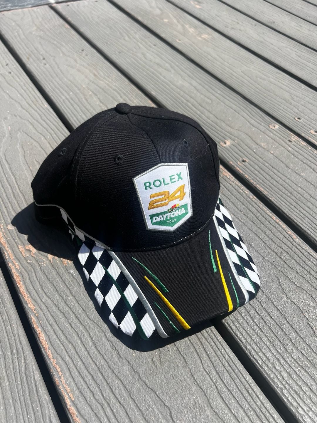 Rolex 24 Hours At Daytona 2023 Official Checkered Baseball Cap